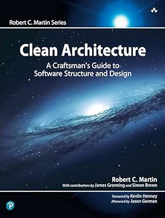 Clean Architecture book cover